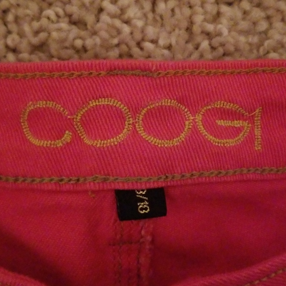 Used Hot Pink Coogi Shorts Size 9/10 - Picture 3 of 5
